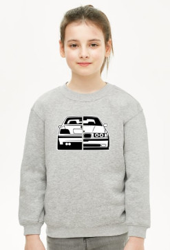 Front N Back E36 (bluza dziewczęca klasyczna)
