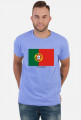 Koszulka z flagą Portugalii.