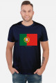 Koszulka z flagą Portugalii.