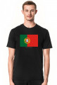 Koszulka z flagą Portugalii.