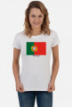 Koszulka z flagą Portugalii.
