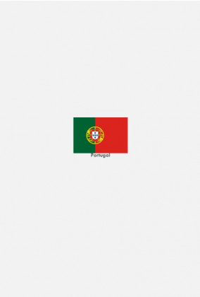 Koszulka z flagą Portugalii.