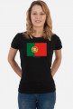 Koszulka z flagą Portugalii.