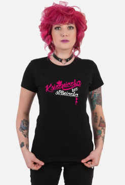 Księżniczka bez staniczka (bluzka damska) jasna grafika
