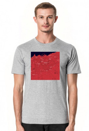 Koszulka z mapą Casablanki.