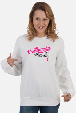 Księżniczka bez staniczka (bluza damska klasyczna) cg