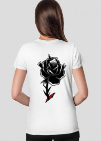 Koszulka damska Oldschool rose