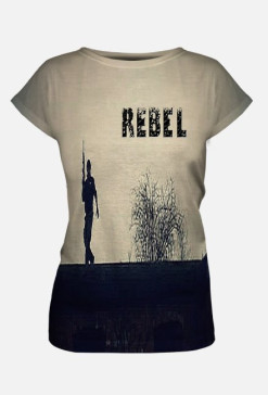 T-Shirt Rebel Soldier Full Print - Woman