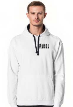 Bluza REBEL Hood - White