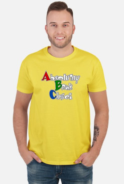 ABC - Absolutny Brak Chęci (koszulka męska)