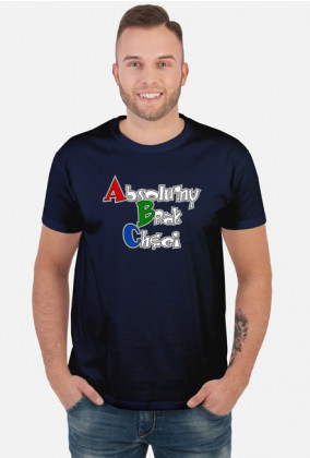 ABC - Absolutny Brak Chęci (koszulka męska)