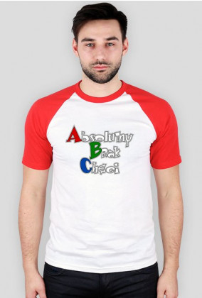 ABC - Absolutny Brak Chęci (koszulka męska dwukolor)