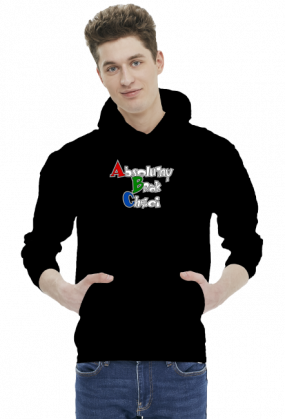 ABC - Absolutny Brak Chęci (bluza męska kapturowa)