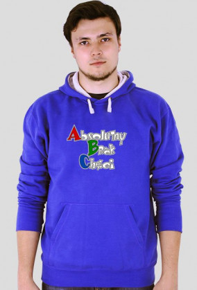 ABC - Absolutny Brak Chęci (bluza męska dwukolor)