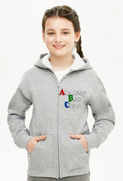 ABC - Absolutny Brak Chęci (bluza dziewczęca rozpinana)