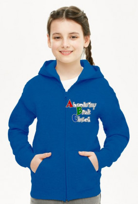 ABC - Absolutny Brak Chęci (bluza dziewczęca rozpinana)