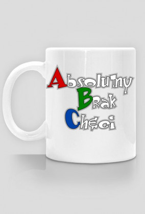 ABC - Absolutny Brak Chęci (kubek)