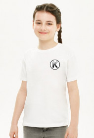T-shirt dziewczęce Kapi (małe logo)