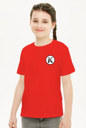 T-shirt dziewczęce Kapi (małe logo)