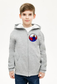 Polski Aleksander Siódmy - rozsuwana bluza chłopięca