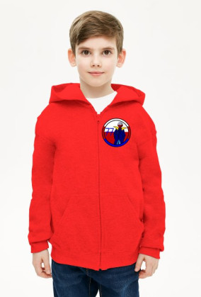 Polski Aleksander Siódmy - rozsuwana bluza chłopięca