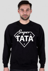 Bluza męska ciemna - Super Tata