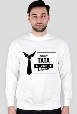 Bluza męska jasna - Dumny Tata