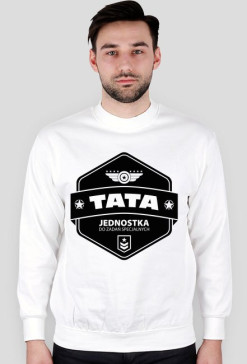 Bluza męska jasna - Tata jednostka do zadań specjalnych