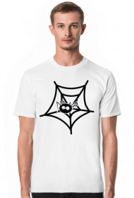 Koszulka męska jasna - Pająk