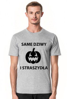 Koszulka męska jasna - Dziwy i straszydła