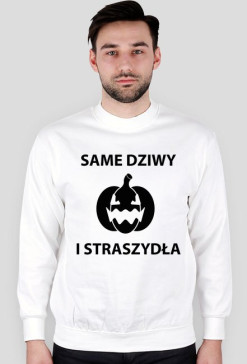 Bluza męska jasna - Dziwy i straszydła