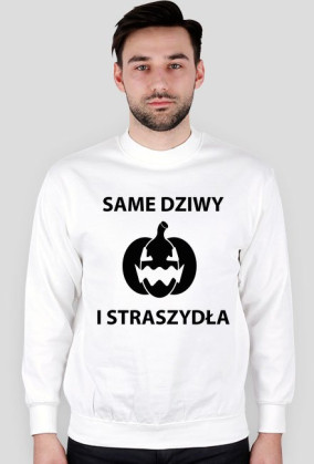 Bluza męska jasna - Dziwy i straszydła