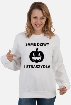 Bluza damska jasna - Dziwy i straszydła