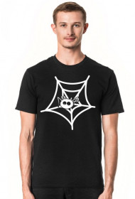 Koszulka męska ciemna - Pająk