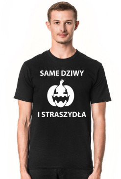 Koszulka męska ciemna - Dziwy i straszydła
