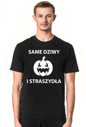 Koszulka męska ciemna - Dziwy i straszydła
