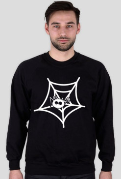 Bluza męska ciemna - Pająk