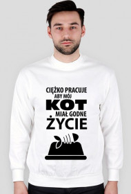 Bluza męska jasna - Godne życie