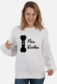 Bluza damska jasna - Psia kostka