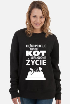 Bluza damska ciemna - Godne życie