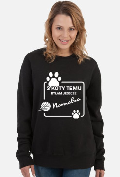 Bluza damska ciemna - 3 koty temu