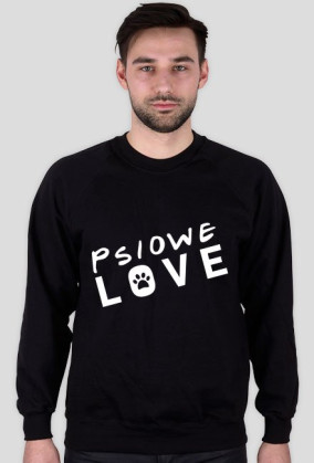 Bluza męska ciemna - Psiowe Love