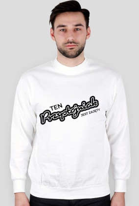 Bluza męska jasna - Ten przystojniak jest zajęty