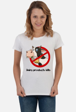 Koszulka "DAIRY" damska