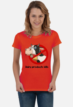 Koszulka "DAIRY" damska