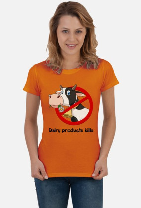 Koszulka "DAIRY" damska