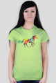 Koszulka "Kocham konie" damska