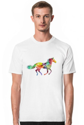 Koszulka "Kocham konie" męska