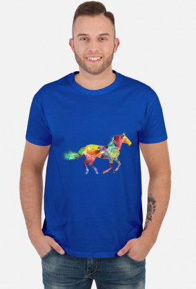 Koszulka "Kocham konie" męska