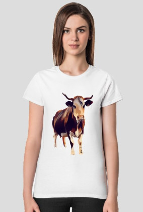 Koszulka "Krowelowe" damska